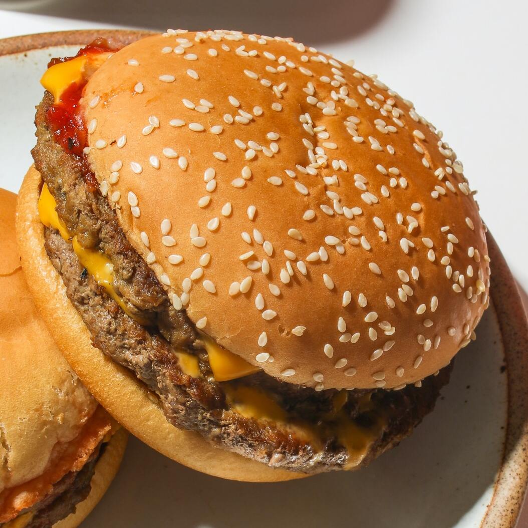 Smaller burger for the kids